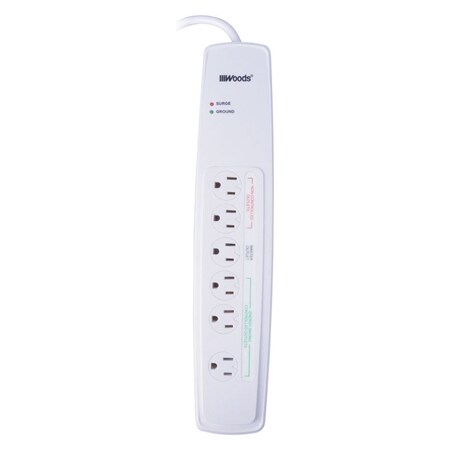 Southwire Company Llc Energy Saver Surge Strip 0417047810